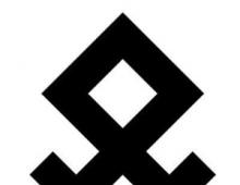 Empty Rune of Odin (Wyrd) and its meaning